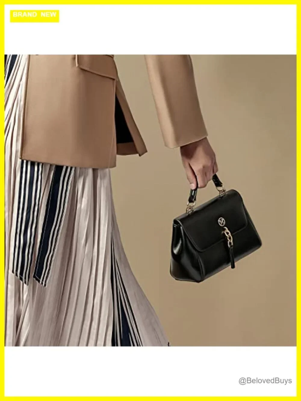 VICTORIA HYDE Women's Black Top Handle Bag